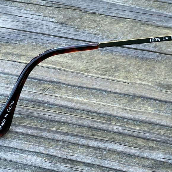 Leith Sunglasses Women Sunglasses UV Protect Gold Plated Cat Eyes Mirror Lenses - Picture 9 of 12